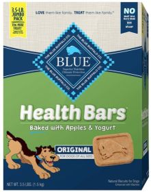 Blue Buffalo Health Bars Apples and Yogurt Healthy Dog Treats