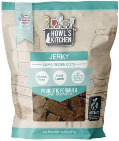 Howls Kitchen Lamb Jerky Cuts Probiotic Formula Gluten-Free