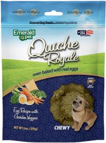 Emerald Pet Quiche Royale Garden Vegetable Treat for Dogs  With Healthy Vitamins