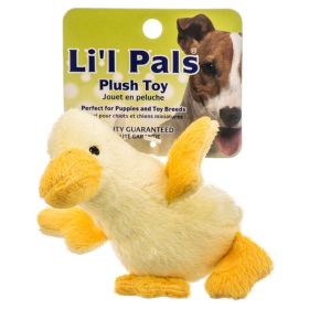 Lil Pals Ultra Soft Plush Dog Toy - Duck Made of Plush Fabric