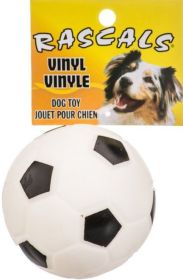 "Coastal Pet Rascals Vinyl Soccer Ball" for Dogs