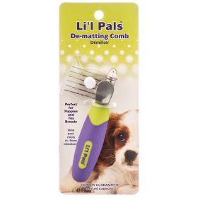 "De-Matting Combs" by Lil Pals Adapts Right or Left Hand Operation