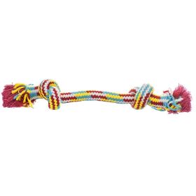 Mammoth Flossy Chews Braidys 2 Knot Rope Bone Ideal For Strong Chewers