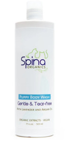 Tear Free Puppy Body Wash By Spina Organics