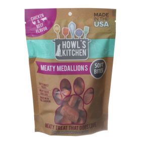 "Howl's Kitchen Meaty Medallions" Chicken & Beef Soft Bites for Dogs