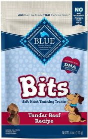 "Blue Buffalo Blue Bits Soft-Moist Training Treats" Tender Beef Recipe