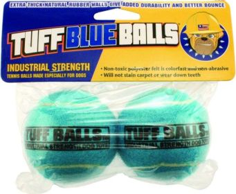 Durable Petsport Tuff Ball Dog Toy Blue Extra Thick