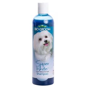 "Shampoo Super White Fortified With Protein" by Bio Groom (Size-3: 12 oz)