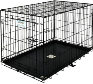 Dog Crate by Precision Pet  - Black (Size-3: Model 2000 (24"L x 18"W x 19"H) For Dogs up to 25 lbs)