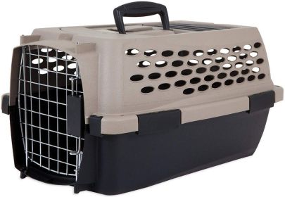 Petmate Vari Kennel For Travel & Training Side and Rear Ventilation for Airflow (Size-3: Up to 10 lbs - (19"L x 12.6"W x 10"H))