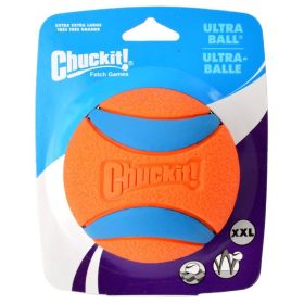 Durable Chuckit Ultra Balls Best Ball for Fetching - Five Sizes (Size-3: XX-Large - 1 Count - (4" Diameter))
