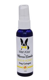 "Warren London Wet Kiss Dog Cologne" - Milk & Honey 2 Sizes (Blue: Small: 2 oz)