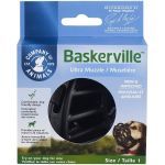 Ultra Muzzle for Dogs by Baskerville Provides Safe and Adaptable Restraint (size 6: Size 1 - Dogs 10-15 lbs - (Nose Circumference 8.6"))