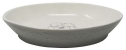 "Pet Ceramic Bowl Magnolia Oval" by Pioneer Pet