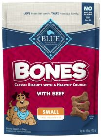 Blue Buffalo Classic Bone Biscuits with Beef Small