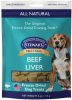 All Natural Stewart Freeze Dried Beef Liver Treats Resealable Pouch