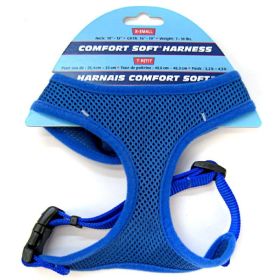 Easy to Put On Coastal Pet Comfort Soft Mesh Polyester Adjustable Harness - Blue