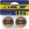 "Petsport USA Jr. Peanut Butter Balls" - 2 Pack Tennis Balls