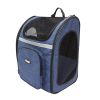 Petique Inc. The Backpacker Pet Carrier - Denim For Travel