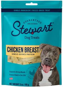 Stewart Freeze Dried Chicken Breast Treat Sprinkle on Dogs Food