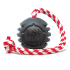 "Dog Rubber Tug Toy" by SodaPup USA-K9 Magnum Black Stars and Stripes