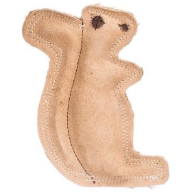 Spot Dura-Fused Leather Squirrel Dog Toy Chewing and Cuddling