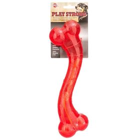 Floatable Spot Play Strong Rubber Stick Dog Toy - Red Holds Treats