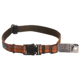 K9 Explorer Reflective Adjustable Dog Collar - Campfire Orange