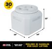 "Dog Vittles Vault" by Gamma2 Airtight Square Pet Food Sealable Container