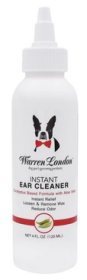 "Pet Ear Cleaner" by Warren London Gentle and Effective