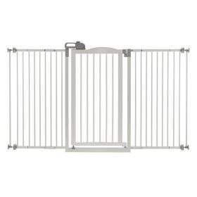 Tall One-Touch Gate II Wide in White by Richell