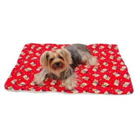 Klippo Pet Winter Bear Flannel/Ultra-Plush Blanket