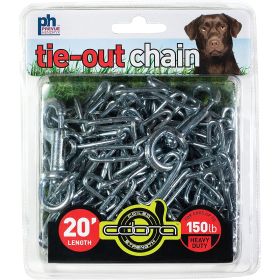 Prevue Pet Products 20 Foot Tie-out Chain Heavy Duty