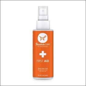 Fauna Care First Aid Spray With Bacitracin and Zinc Protects Dog's Skin