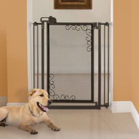 "Pet Gate" Richell Tall One-Touch Metal Mesh