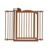 Dog One-Touch Pet Gate II in Brown