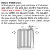 Dog One-Touch Pet Gate II in Brown