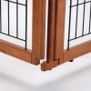 Richell Convertible Elite 4 Panel Pet Gate - Autumn Matte