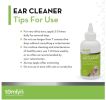Veterinatrian Formulated Ear Cleaner by Tomlyn for Dogs and Cats Softens Wax