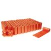 Perforated CG Waste Bag Super Pack  - Color Orange With Dispenser