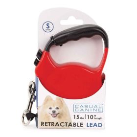 "Dog BeltedRetractable Leads" by Casual Canine (size-5: Small-10ft)