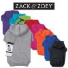 Dog Poly-Cotton Hoodie - Orange