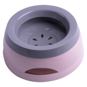 No Spill Dog Water Bowl (size 6: Pink)