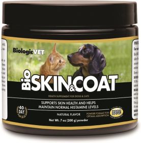 BioSKIN&COAT Natural Antihistamine Formula Supports Skin Health By BiologicVet (size-5: 7oz)