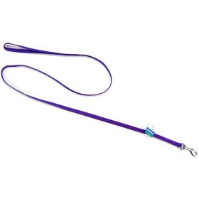 Coastal Pet Nylon Lead - Purple (Size-3: 4' Long x 3/8" Wide)