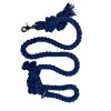 Sparkle Rope Dog Leash-Blue