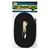 "Dog Training Lead" by Four Paws Cotton Web - Black
