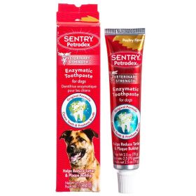 Petrodex Enzymatic Toothpaste for Dogs & Cats (Size-3: Poultry Flavor - 2.5 oz)