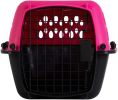 "Heavy Duty Dog Kennel" by Aspen Fashion Pet Porter -  Pink and Black