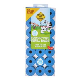 "Strong Durable Pet Waste Pick Up Refill Bags" by Bags on Board (Size-3: 315 Bags)